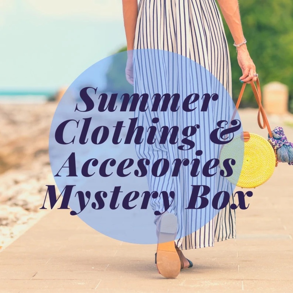 Summer style women clothing bundle & accessories mystery box 20 pieces